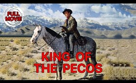 King of the Pecos | English Full Movie | Western
